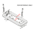 TFAUTENF I-beam ATU-EI2 Autobody Alignment Equipment I-beam Car Repair Bench 0.65 Mpa 2 Pieces 21 Kinds 2300 KG 3500 KG 5600 Mm